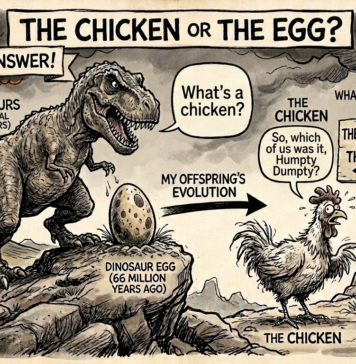 Eggs before omelettes: Dinosaurs already settled the chicken debate 66 million years ago