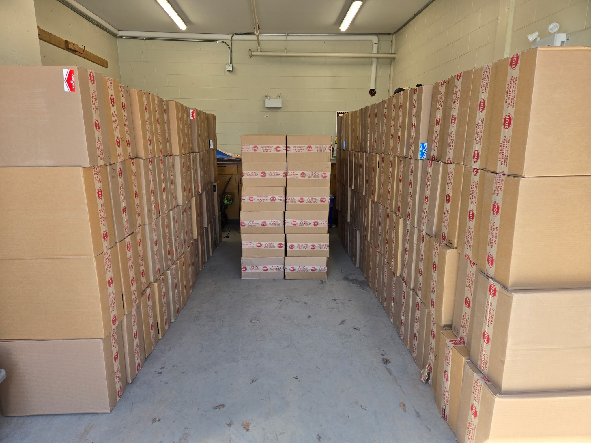 Traffic stop near Havre Boucher leads to major seizure of illegal cigarettes