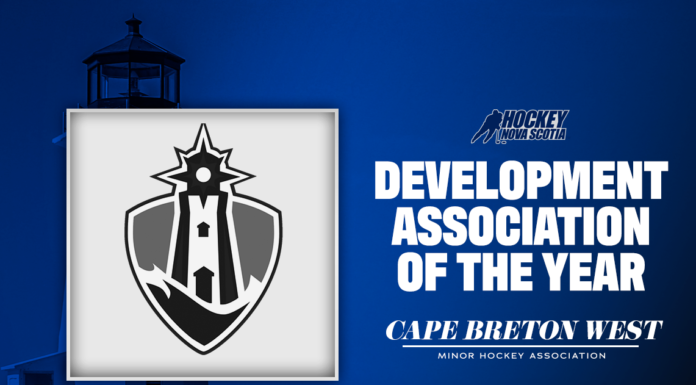 Provincial praise for Cape Breton West Minor Hockey Association