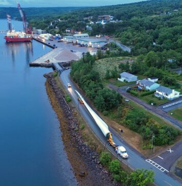 Strait of Canso Superport sees steady growth driven by wind energy sector