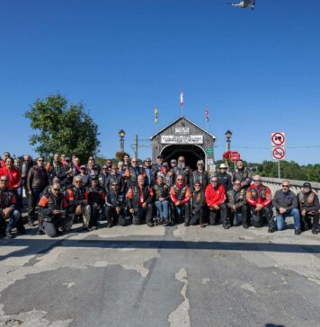 The Rolling Barrage celebrates 10 years riding across Canada