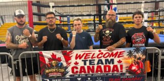 Local fighters represent Canada in Palm Bay