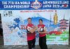 Cremo wins two bronze medals at world championship