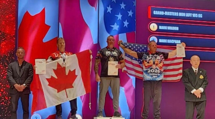 Silver at Worlds for MacPhail